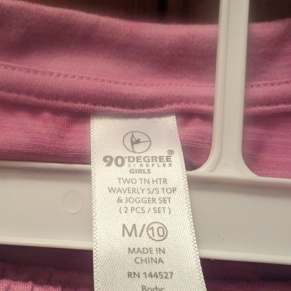 2/aPCS SET 90 Degree by reflex girls size M (10) - Picture 5 of 6